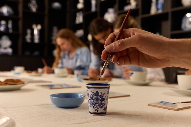 Amsterdam Traditional Dutch Blue Tile Painting Workshop - Small Class Size Means Real Help (Not Just a Demo)