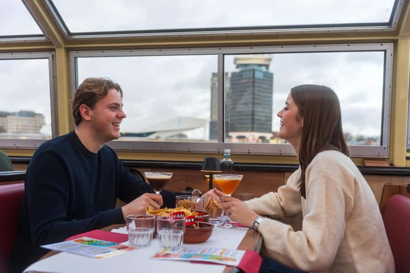 Amsterdam: Unlimited Cocktails Cruise on the Canals - Snacks and small comfort wins: Wi-Fi, toilets, and blankets