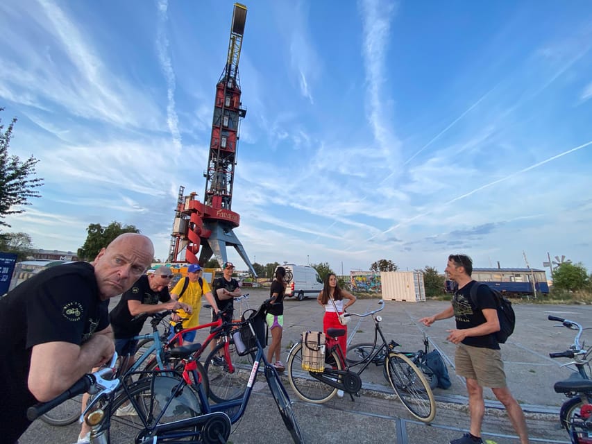 Amsterdam: Urban Bike Tour, Graffiti Art & Magnet Fishing - The ferry across the IJ: Amsterdam Noord in one jump