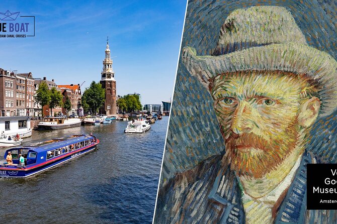 Amsterdam: Van Gogh Museum Entry & 75 minute City Canal Cruise - Van Gogh Museum Timed Entry: Get In Fast