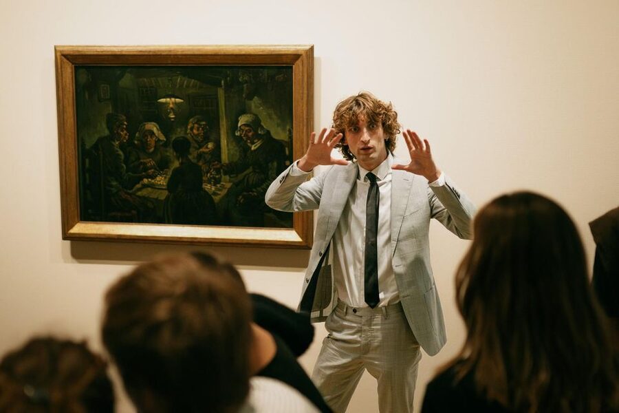 Amsterdam: Van Gogh Museum Entry Ticket and Guided Tour - The 1.5-Hour Guided Tour: A Story Told Through Paintings