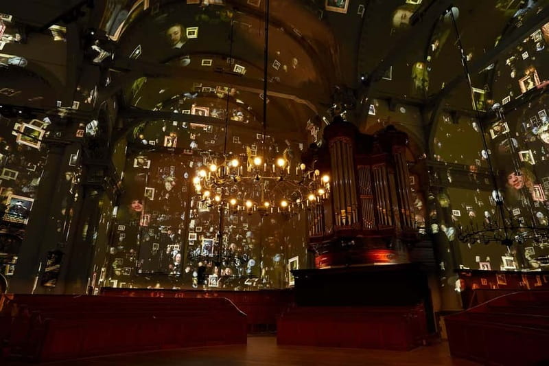 Amsterdam: Van Gogh & Rembrandt Captivating Experience Entry - Noorderkerk setting: where the show actually happens