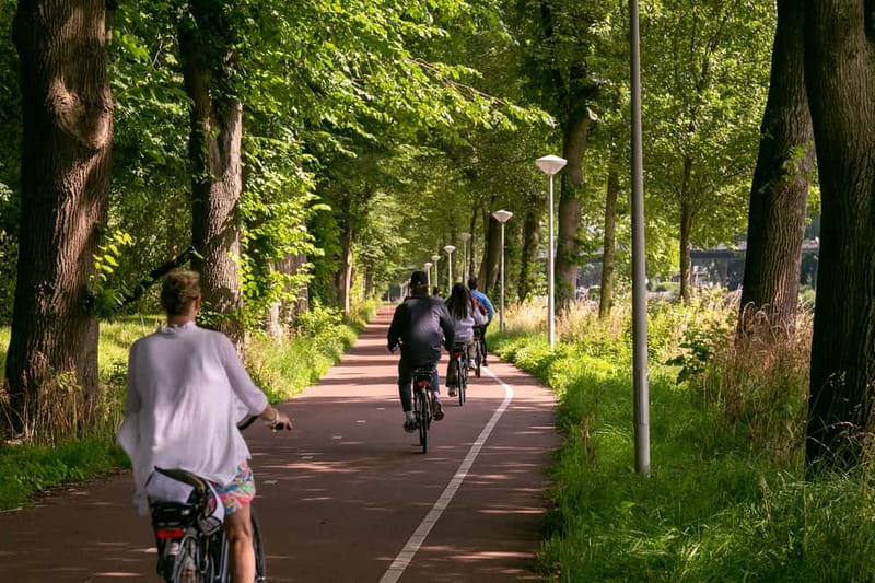 Amsterdam: Windmill, Cheese, and Countryside E-Bike Tour - The Opening Stops: A’DAM Tower and D’Admiraal Windmill