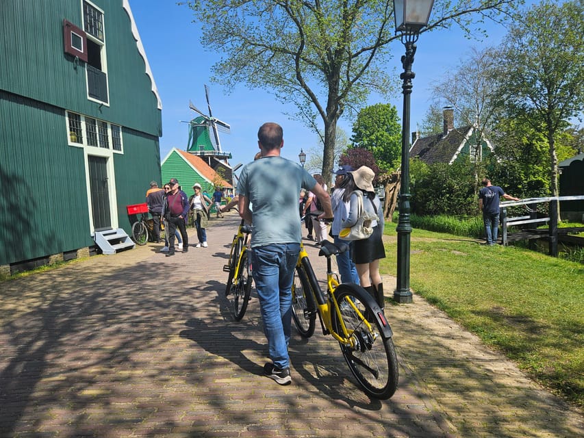 Amsterdam: Zaanse Schans E-Bike Tour with Windmills & Cheese - Zaanse Schans: windmills, timber architecture, and the one-hour focus