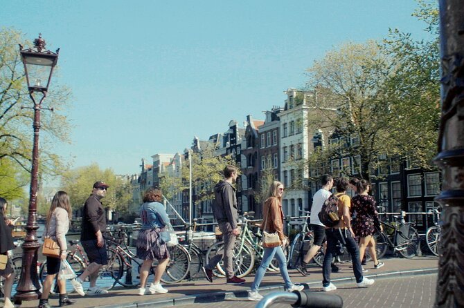 Anne Frank's Last Walk & See Anne Frank House in Virtual Reality - Leidseplein and the city’s old-center pulse