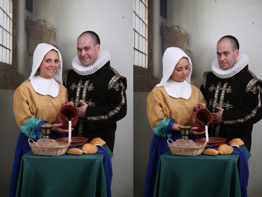 Become the Art you See! - Turning Dam Square into a Dutch Golden Age portrait