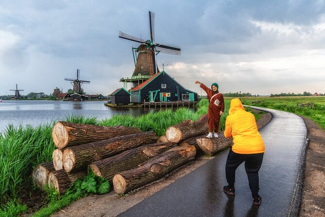 Best of Netherlands: Zaanse Schans Mills, The Hague & Rotterdam - The Hague in two hours: Peace Palace, Royal Park, and Mauritshuis