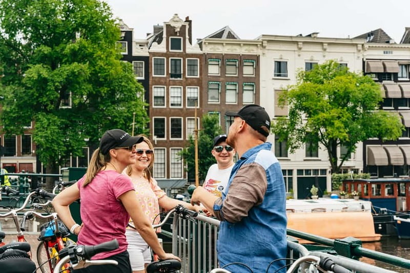 Big Bike tour Amsterdam - See all in 3 unforgettable hours - Western Islands and Brouwersgracht: the city’s calmer side first
