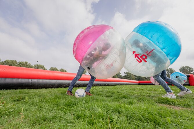 Bubble Football in Amsterdam – Hilarious Fun at UP Events! - English instructions and host support (so you can play, not study)