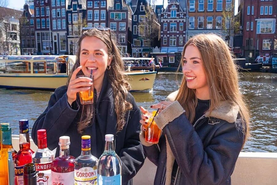 Cheese & Drinks Guided Amsterdam Boat Tour, All Inclusive - The Live Guide Factor: Stories You Can Use Later