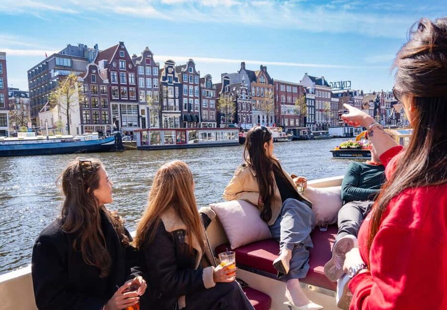 Cheese & Drinks Guided Amsterdam Boat Tour, All Inclusive - Where You Board: Oudezijds Voorburgwal 226 and the Big-Step Entry