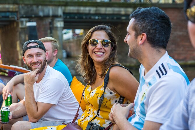 Classic Salonboat Tour in Amsterdam Including Cheese and Wine - Houseboats, shopping streets, and the art-and-theater edge of town