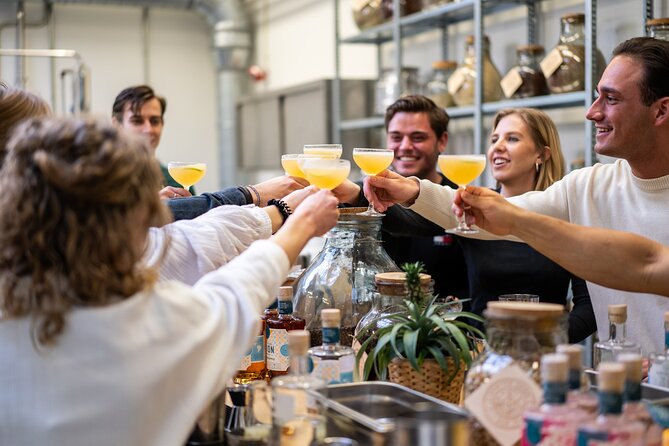 Cocktail workshop @ Spirited Union Rum Co. (Amsterdam) - Creating cocktails at your workstation: how the hands-on part works