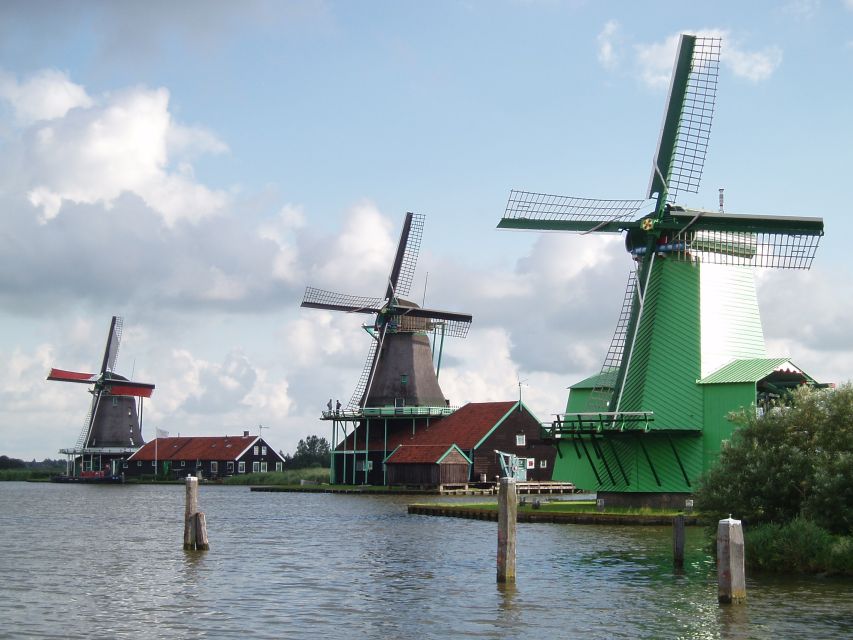 Day Trip to Zaanse Schans, Volendam and Marken - Zaanse Schans: windmills, wooden houses, and one mill you can enter