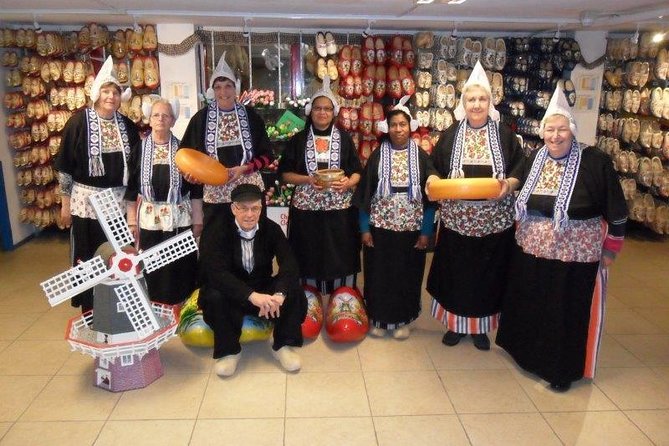 Dutch Experience in Volendam with Traditional Outfits - The wooden shoe factory: craft work you can actually see