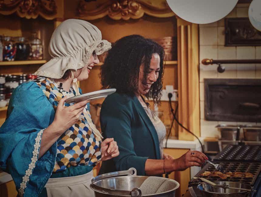 Dutch Mini Pancake Baking Experience with Ms. Sweettooth - Where You Start: Dutch Pancake Masters and a Welcome Drink