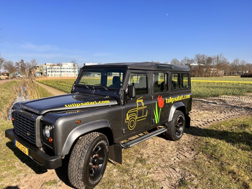 Enjoy the tulip fields in a Landrover with a local guide! - Starting point at Restaurant Hanami in Lisse (and what to look for)