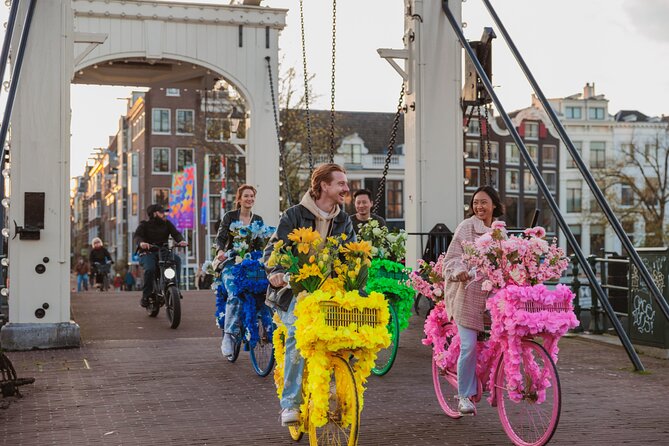 Explore Amsterdam canals on iconic Flower Bikes - Entering Amsterdam by bike: why Flower Bikes make sense here