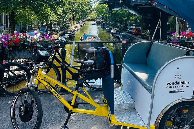 Explore Amsterdam in 75 Minutes – Pedicab Rickshaw City tour - Why this 75-minute pedicab route works in Amsterdam