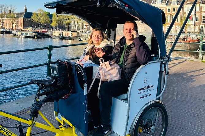 Explore Amsterdam in 75 Minutes – Pedicab Rickshaw City tour - Pedicab vs walking vs private car: what you gain in real life