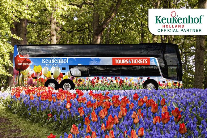 From Amsterdam: Keukenhof Gardens Ticket and Transfer - Lovers Canal Cruise add-on: an extra Amsterdam hour when you want it