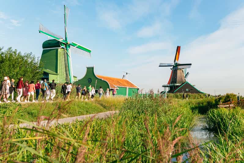 From Amsterdam: Zaanse Schans, Edam, Volendam & Marken - Zaanse Schans Windmills and Artisan Workshops: Your Best Opening Act