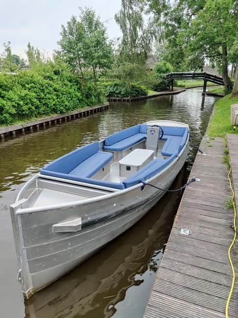 Giethoorn : Luxury Private open boat tour with local captain - Zuiderpad 14A: getting on the water without the headache