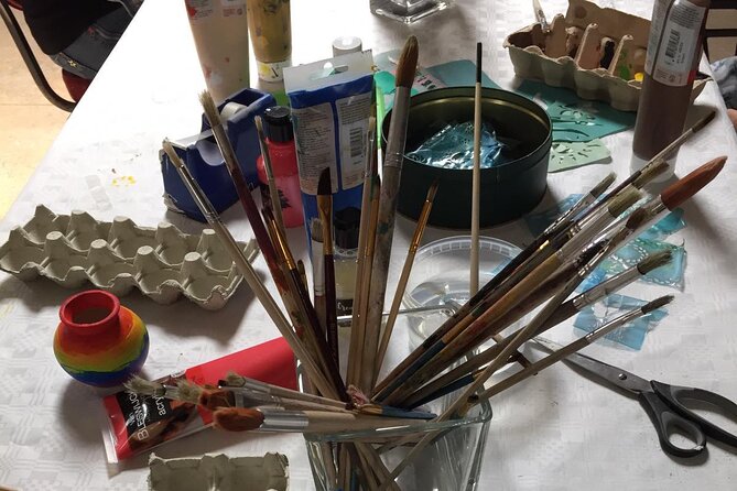 Half-Day Workshop Ceramic Painting in Katwoude - While It Dries: Dairy Farm Tour and Clog Factory Visit