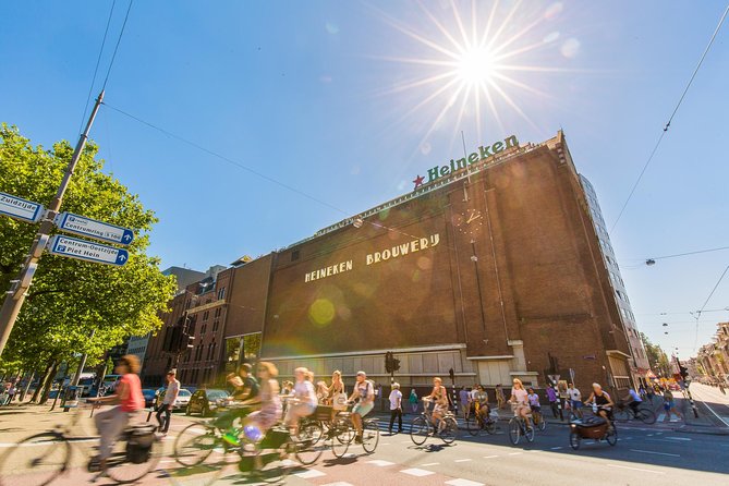 Heineken Experience Amsterdam and Canal Cruise with Snackbox - Where You Board: Two Docks and a Short Walk Either Way