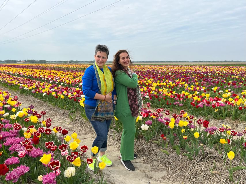 Keukenhof, Tulip Farm, Flower Fields & Windmills - Zaanse Schans: Windmills You Can Actually Connect To