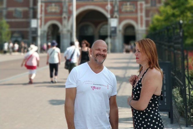 LGBTQI+ History Tour of Amsterdam - The Canal Walk Toward Dam Square and Those 17th-Century Houses