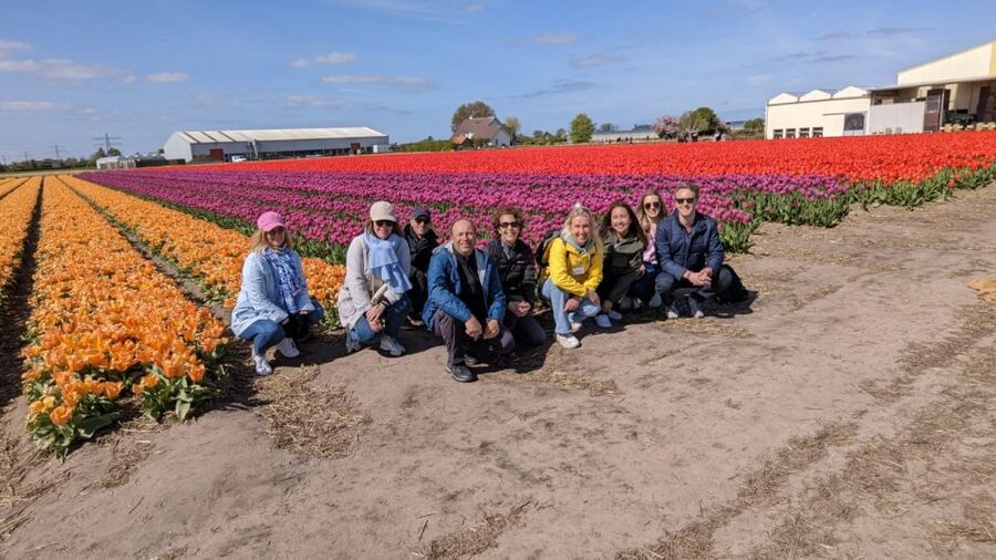 Lisse: Enjoy the Tulip Fields by Bike with a Local Guide! - Meeting at Restaurant Hanami: the spot and the quick start