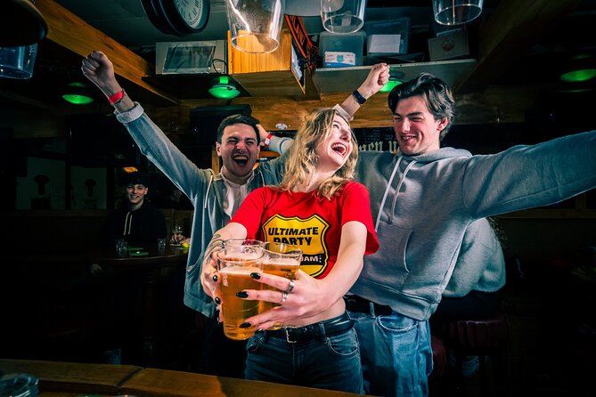 New Year's Eve Pub Crawl With Optional Club Entrance - The 7:00–7:30 Warm-Up: Unlimited Shots and Instant Party Momentum