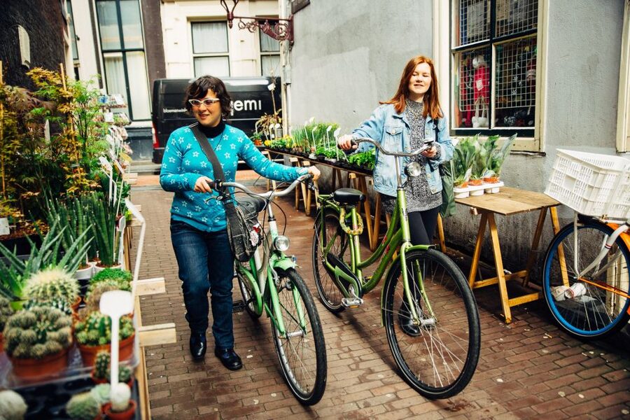 Private Amsterdam Bike Tour with a Local - Museumplein, the skinny bridge, and how the route tightens