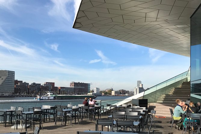 Private Guided Tour of Contemporary Amsterdam Noord by Bike - The Crane Hotel idea: old construction steel turned luxury concept
