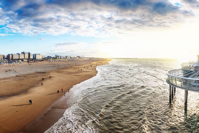 Private Tour Delft The Hague(Delft Blue/Royal Fam)6 hrs 1-15 pers - Stop 4: Scheveningen Beach Town Air, Shopping Time, and Another Slice of The Hague