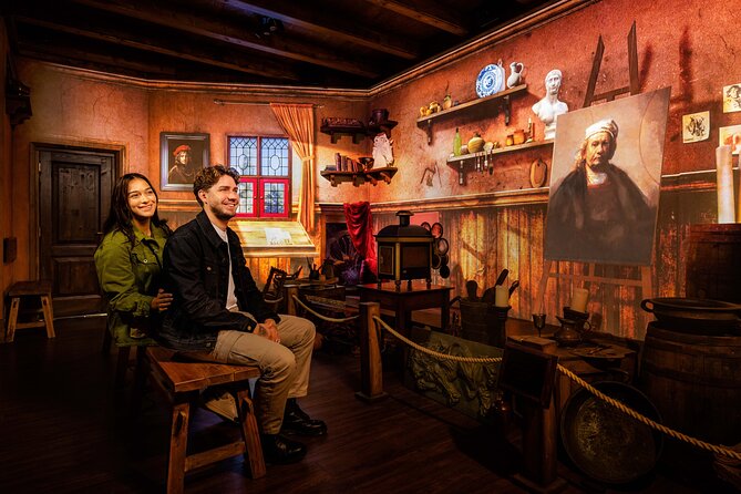 Rembrandt Experience VIP Admission Ticket + Photo - Inside the Reconstructed Studio: Video Projections, Scents, Music, and 5D