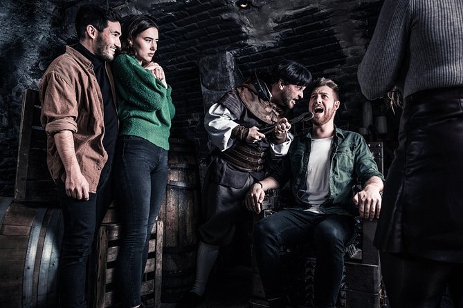 The Amsterdam Dungeon Entrance Ticket - Inside the experience: seven live shows, six actors, and the Labyrinth of the Lost
