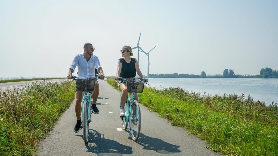 Volendam: Bike Rental including Highlights-Routes - The ride plan: choose your loop (21, 24, or 27 km)