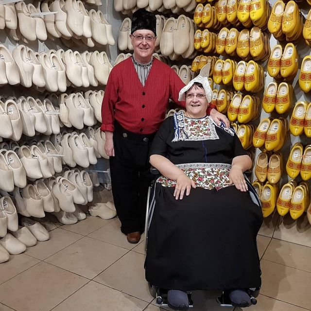 Volendam: Traditional Costume Photo with Cheese & Clog Tour - The Clog Factory Look: Wood to Footwear and Types of Clogs