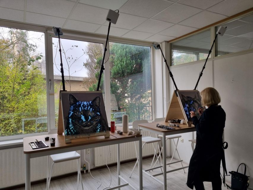 Zaandam: Paint a Perfect Portrait workshop - What happens during the 3 hours: a practical flow you can expect