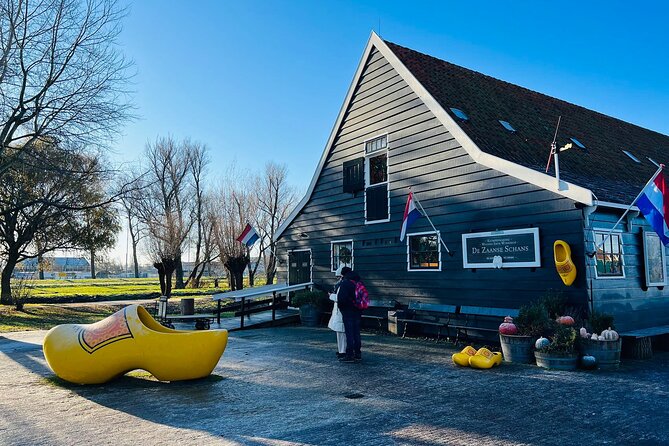 Zaanse Schans and Giethoorn Unique Day Trip with Boat Cruise - Kooijman clogs and the chance to try on